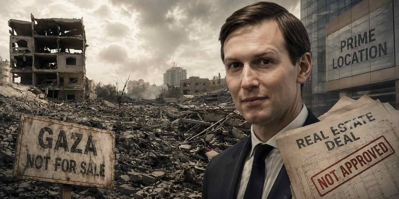 Gaza Is Not About Real Estate Transactions — Kushner Must Stay Home