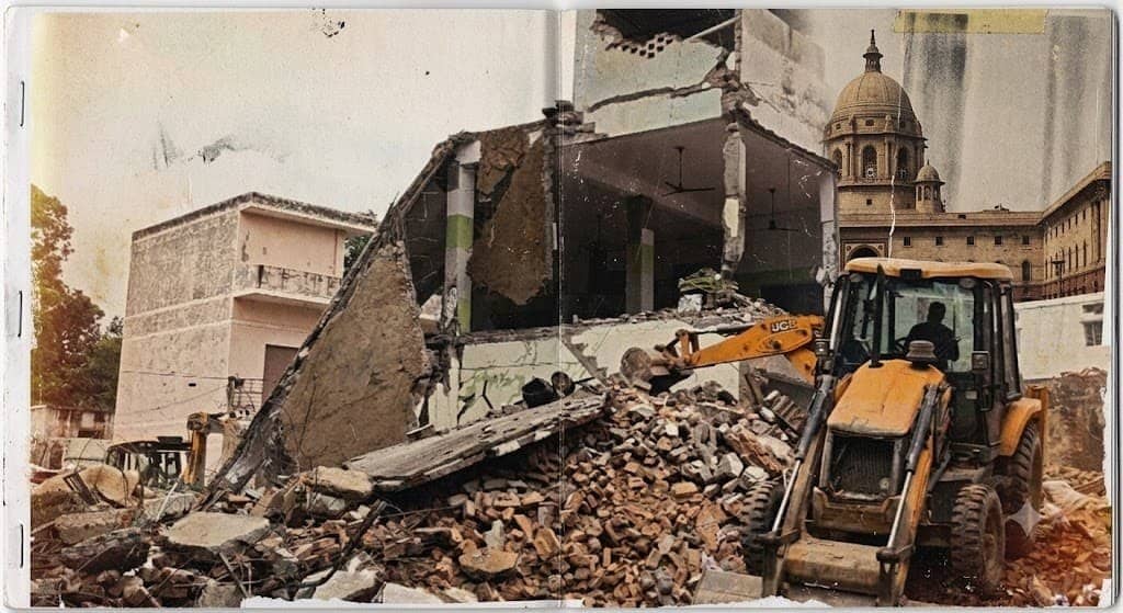 Demolishing Constitutional Guarantees : The Bulldozer as Instrument of State Siege : Due Process and Constitutional Arrest of Minority Institutional Erasure