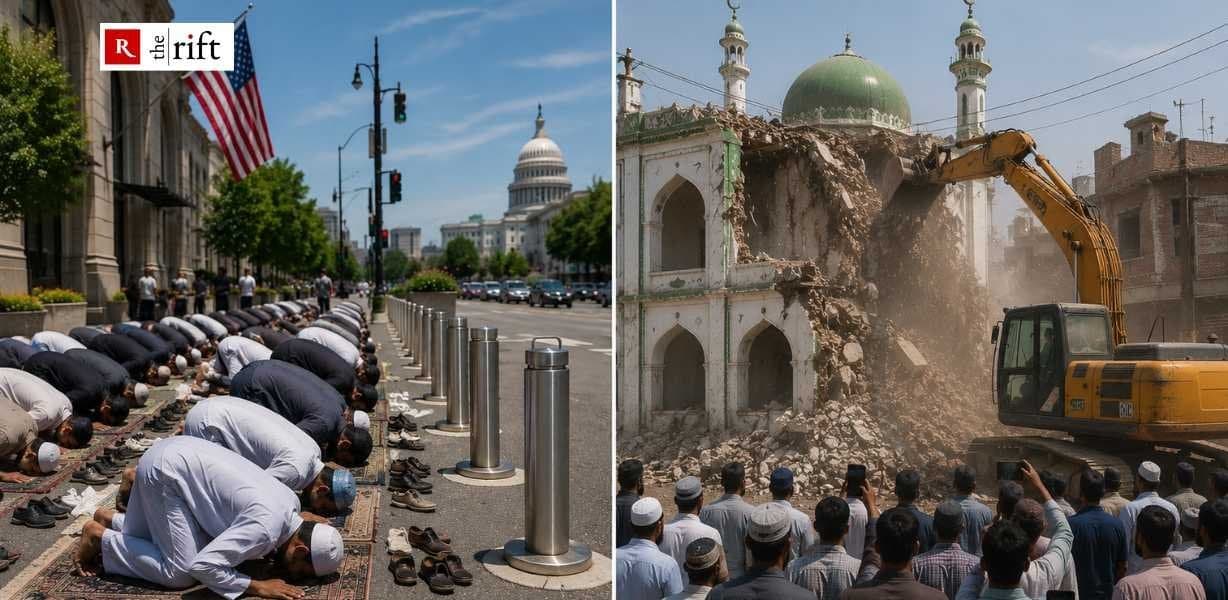Inclusive Protection vs. Exclusivist Destruction: Bollards in America, Bulldozers in India
